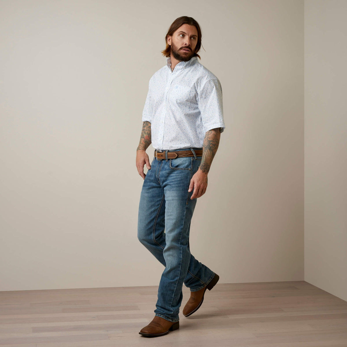 M5 Straight Hansen Straight Jean Ariat Men