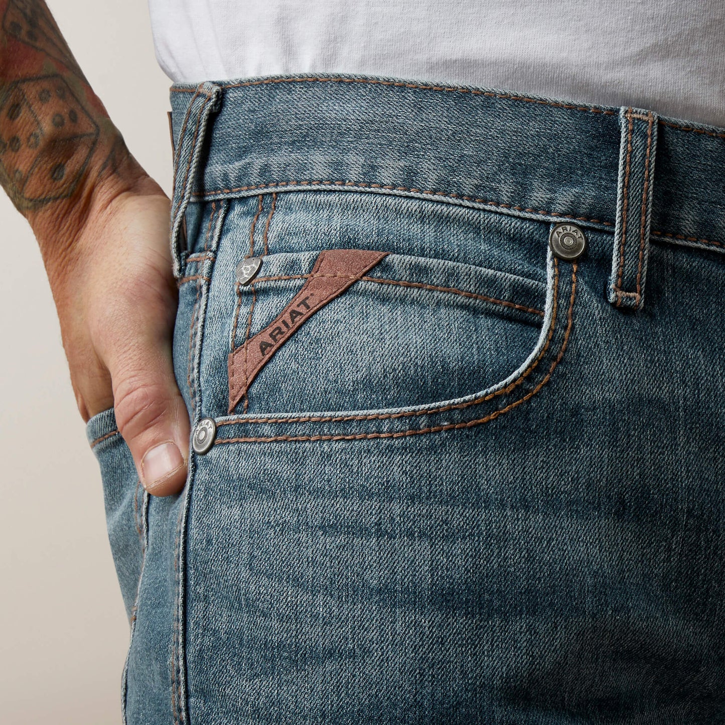 M5 Straight Hansen Straight Jean Ariat Men