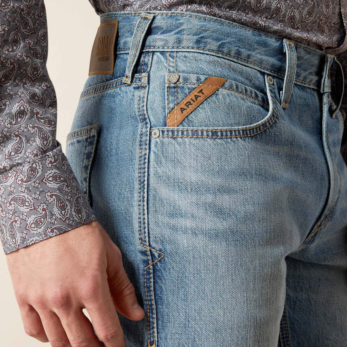 M5 Straight Gilroy Straight Leg Jean Ariat Men|Sale