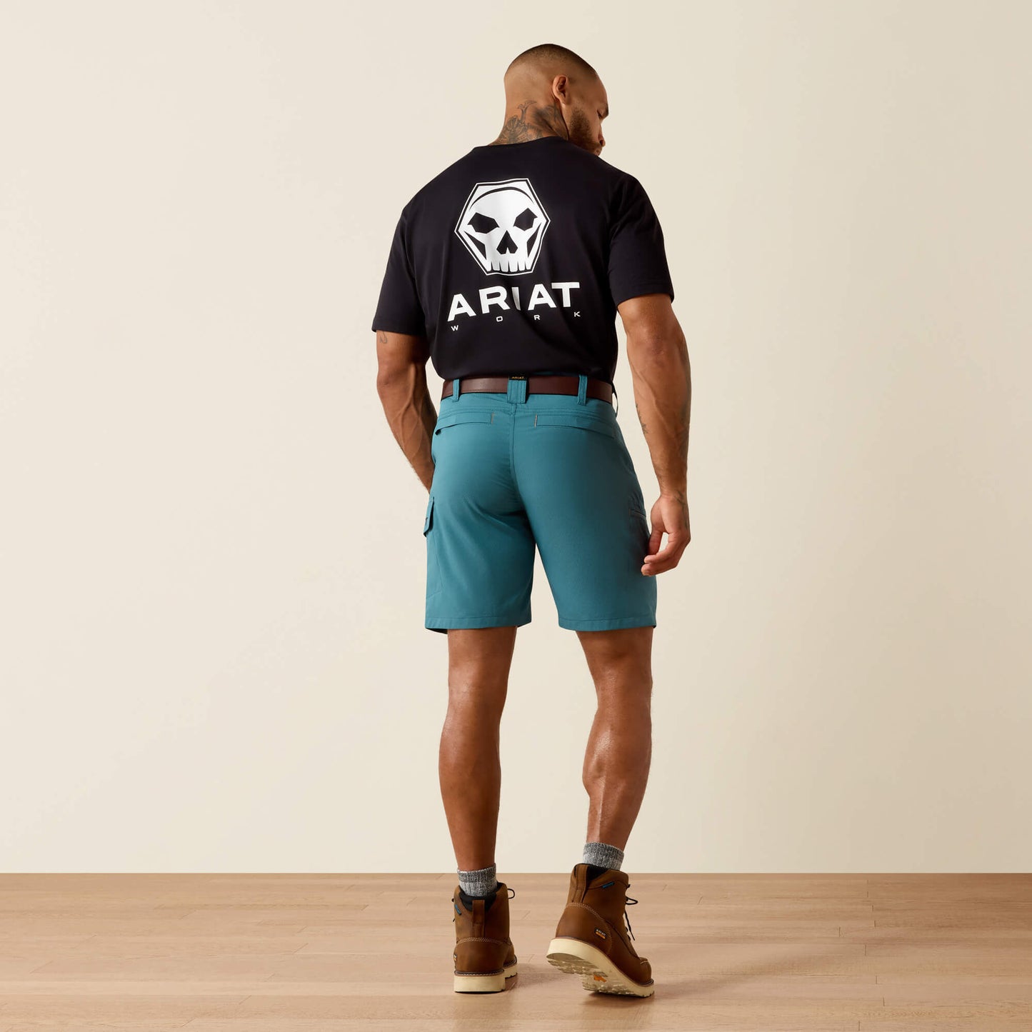 Rebar WorkFlow Ultralight 9" DuraStretch Shorts Ariat Men