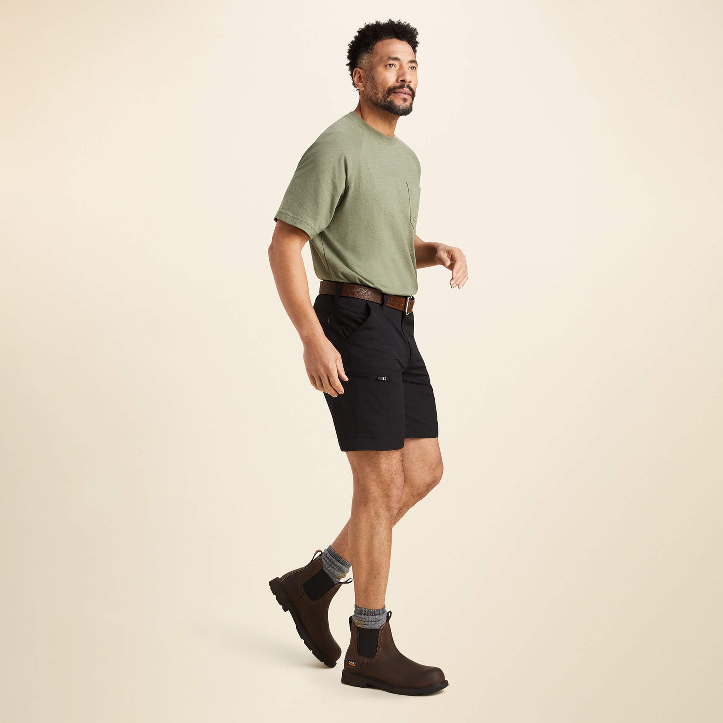 Rebar WorkFlow Ultralight 9" DuraStretch Shorts Ariat Men