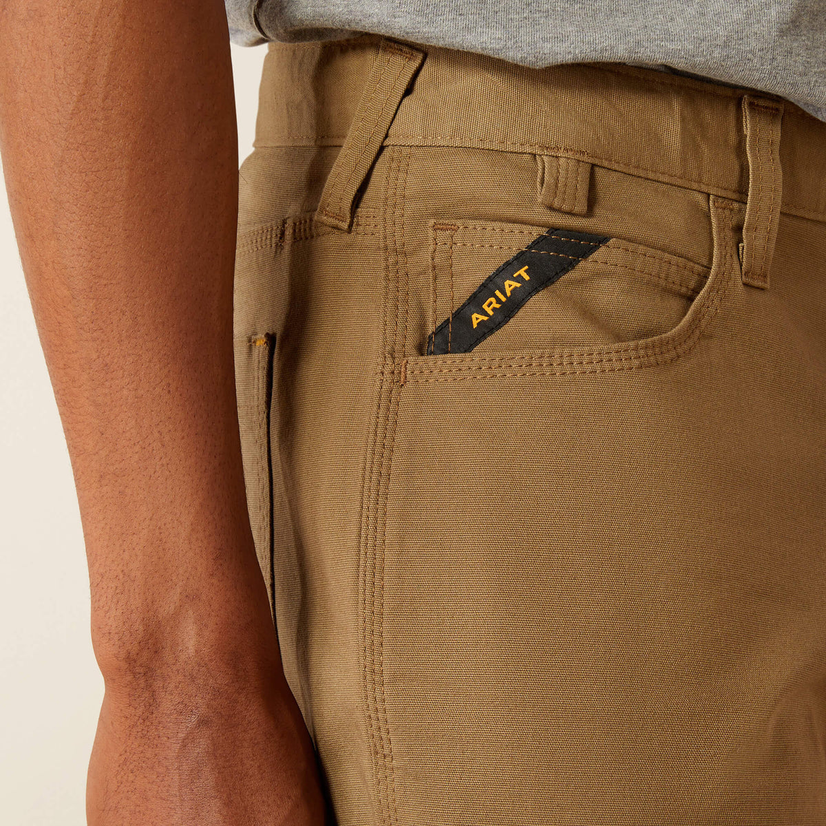 Rebar DuraStretch Made Tough 8" Short Ariat Men