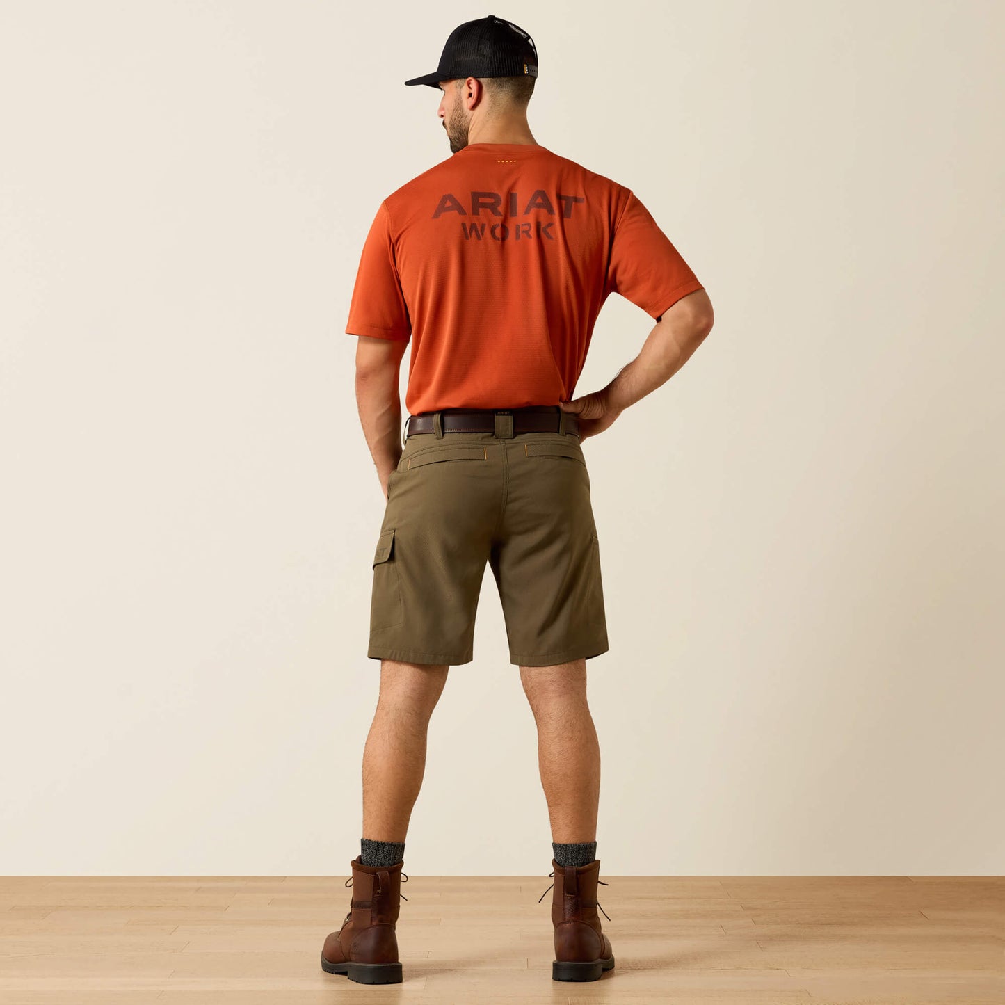 Rebar WorkFlow Ultralight 9" DuraStretch Shorts Ariat Men