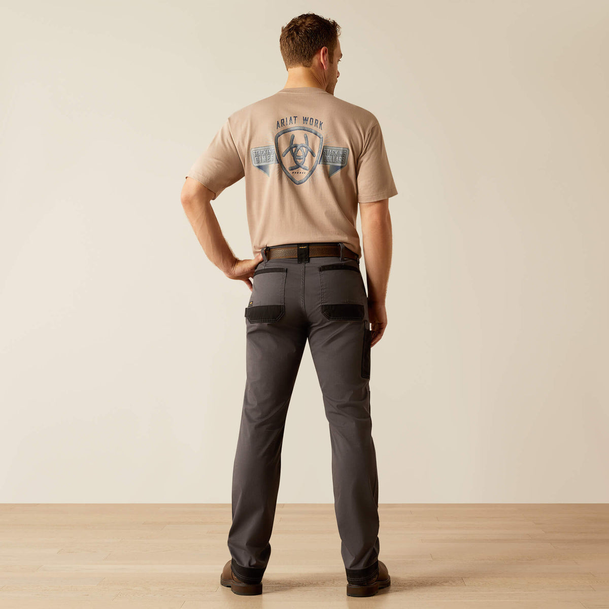 Rebar M4 Relaxed Cordura Twill Cargo Straight Pant Ariat Men|Work
