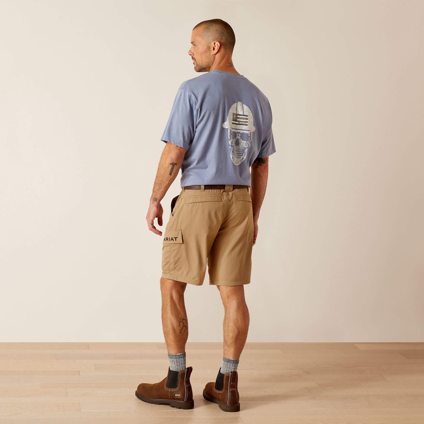 Rebar WorkFlow Ultralight 9" DuraStretch Shorts Ariat Men