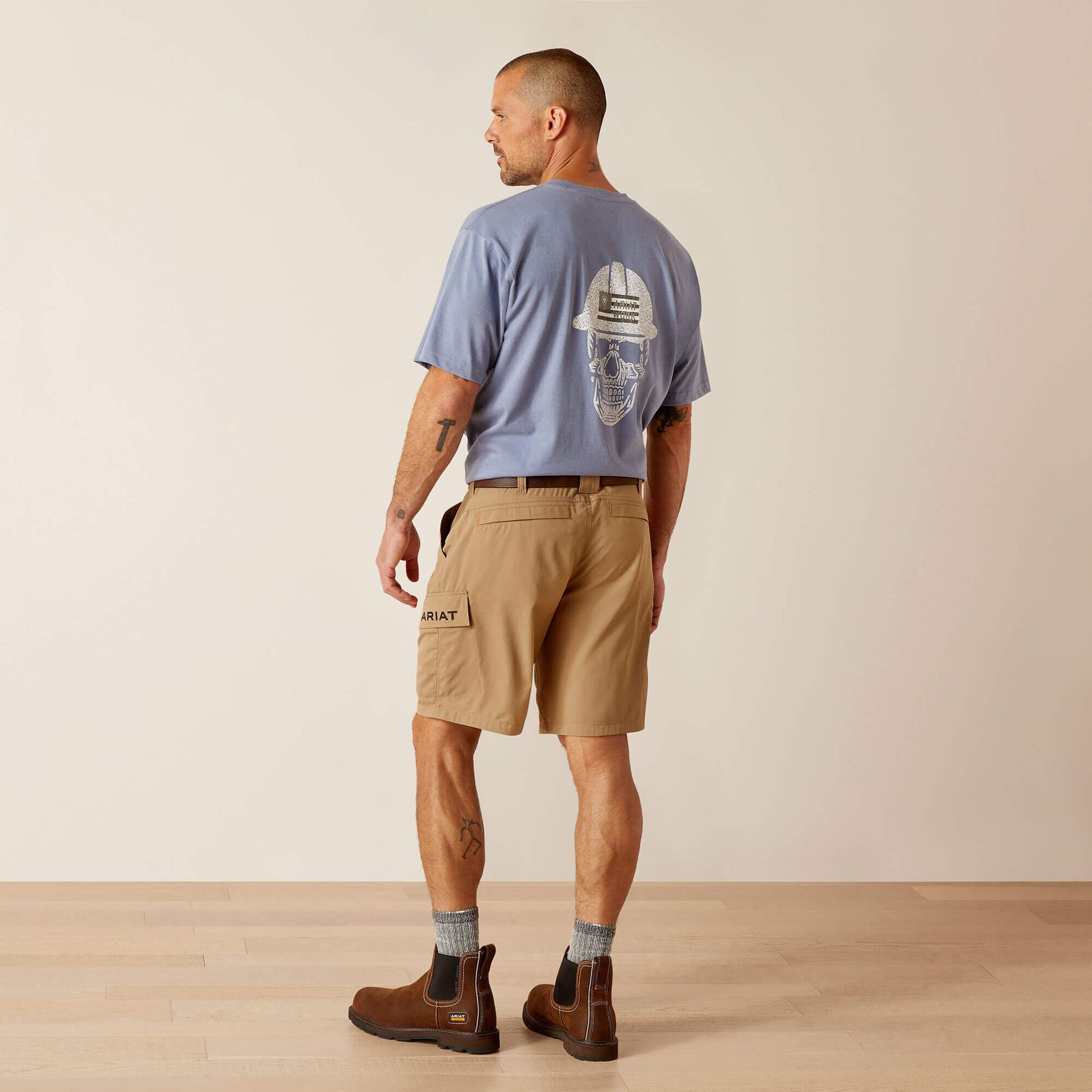 Rebar WorkFlow Ultralight 9" DuraStretch Shorts Ariat Men