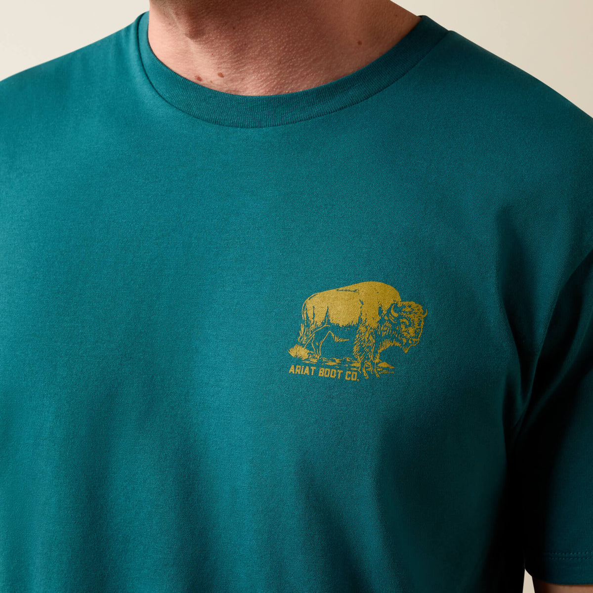 Ariat Bison Wander Flag Classic Fit T-Shirt Ariat Men