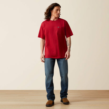 Rebar Cotton Strong Standard Pocket T-Shirt Ariat Men|Work