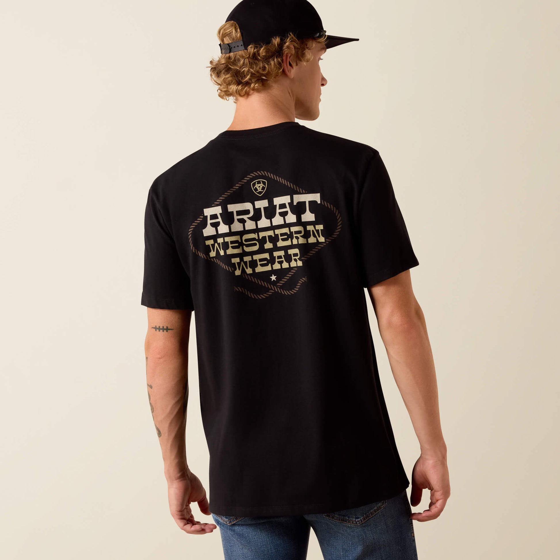 Ariat Country and Western Lockup Classic Fit T-Shirt Ariat Men