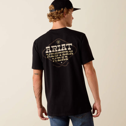 Ariat Country and Western Lockup Classic Fit T-Shirt Ariat Men