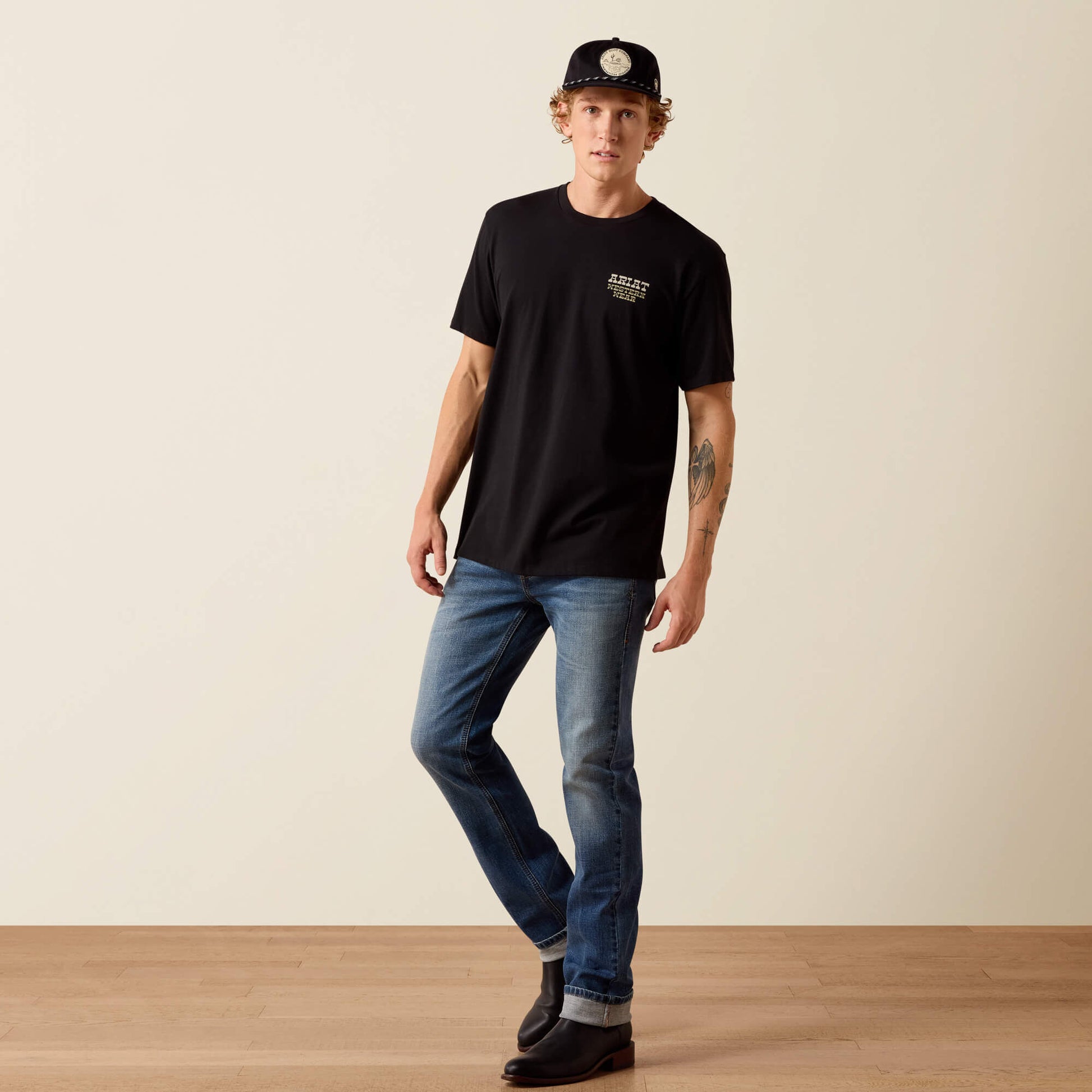 Ariat Country and Western Lockup Classic Fit T-Shirt Ariat Men