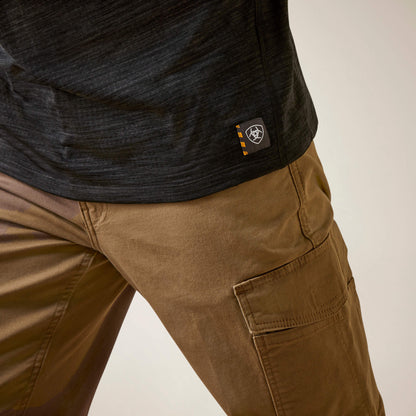 Rebar Gridwork Baselayer 1/4 Zip T-Shirt Ariat Men|Work