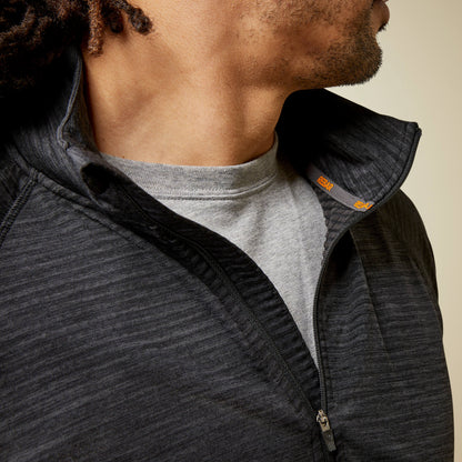 Rebar Gridwork Baselayer 1/4 Zip T-Shirt Ariat Men|Work