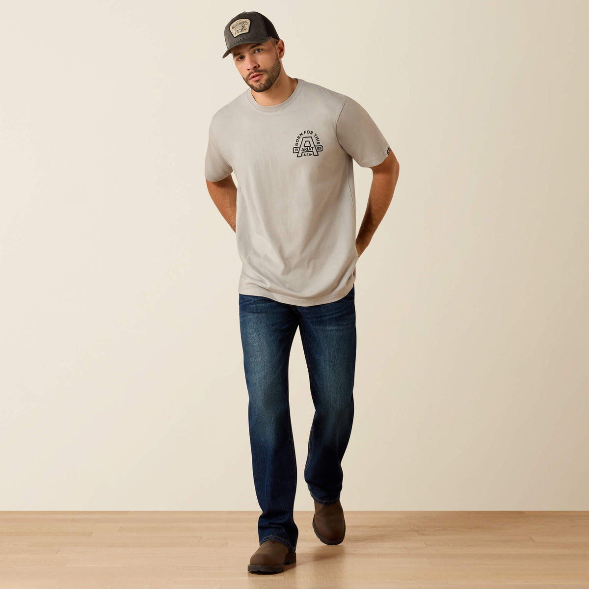 Rebar Cotton Strong Hardhead T-Shirt Ariat Men|Work