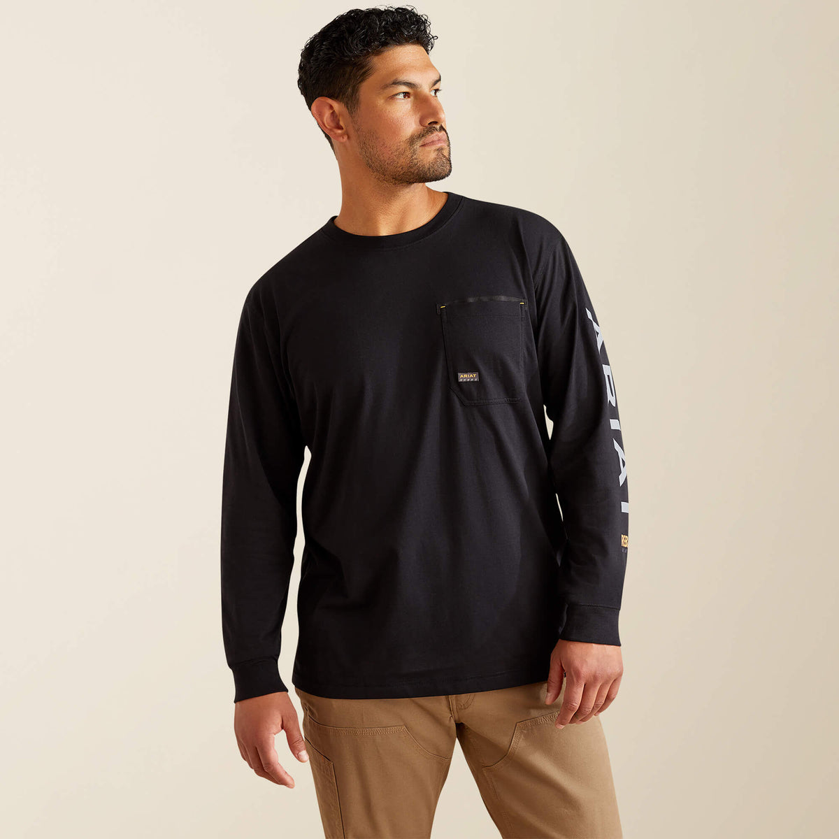 Rebar Workman Logo T-Shirt Ariat Men|Work