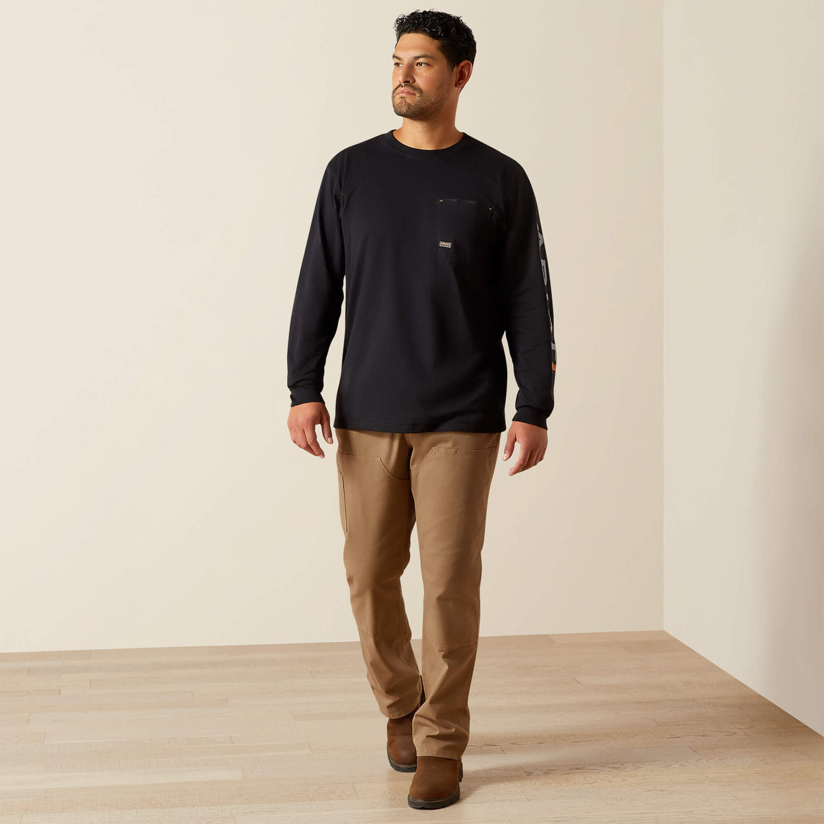 Rebar Workman Logo T-Shirt Ariat Men|Work