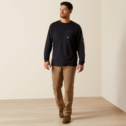 Rebar Workman Logo T-Shirt Ariat Men|Work