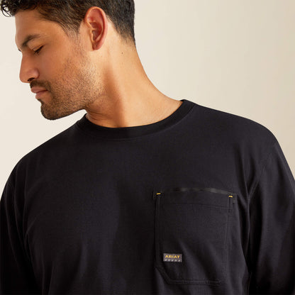 Rebar Workman Logo T-Shirt Ariat Men|Work
