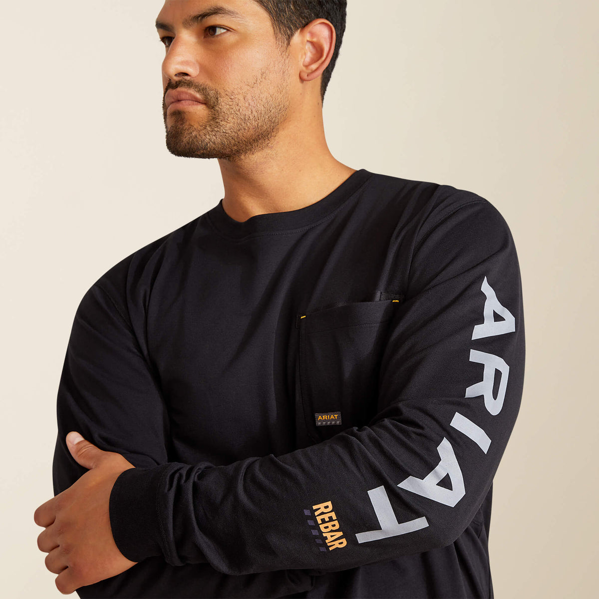 Rebar Workman Logo T-Shirt Ariat Men|Work