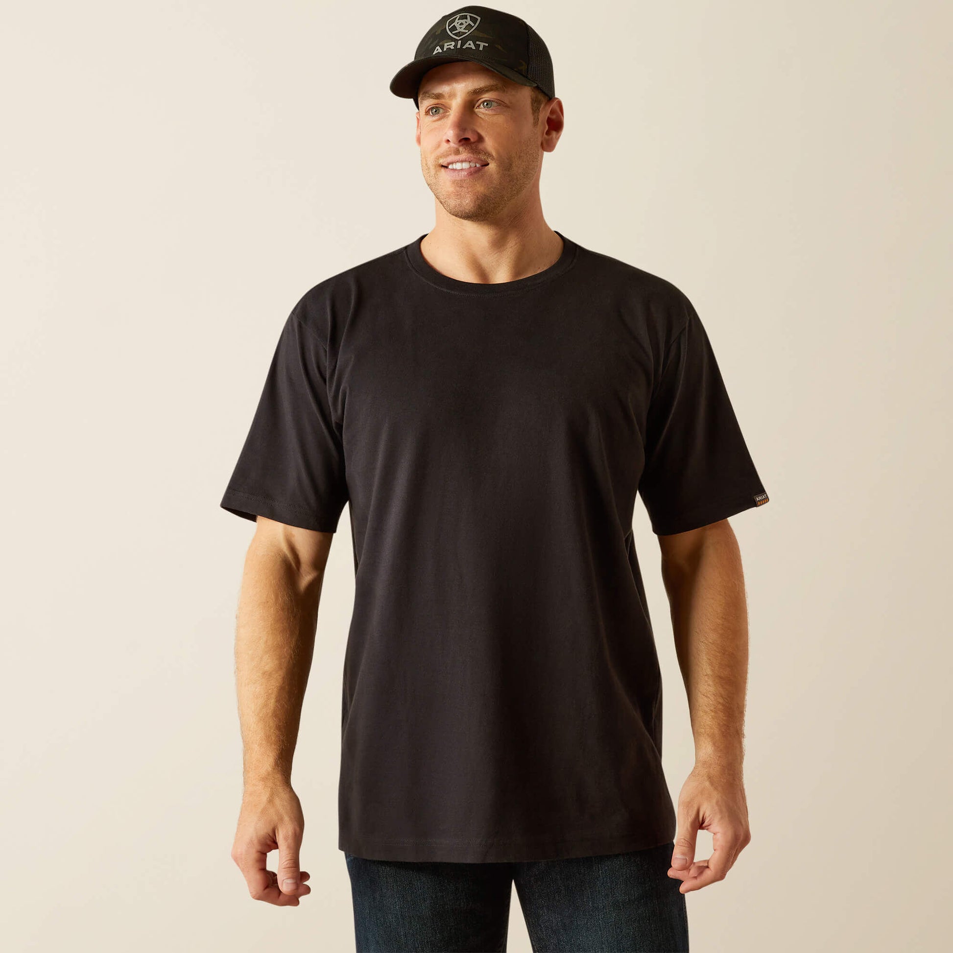 Rebar Cotton Strong Standard T-Shirt Ariat Men|Work