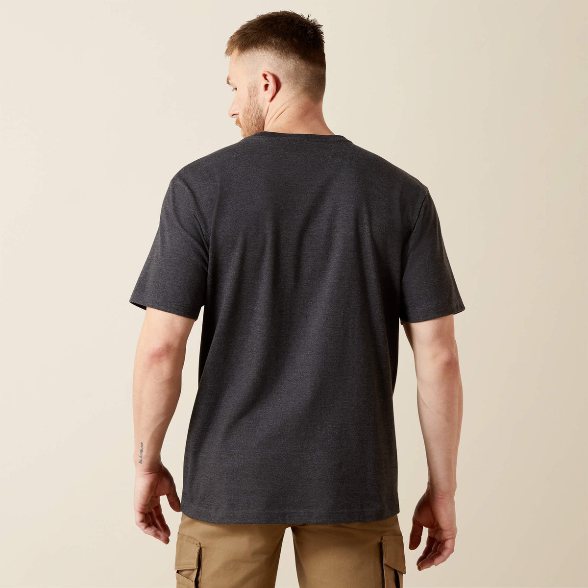 Rebar Cotton Strong Standard Pocket T-Shirt Ariat Men|Work