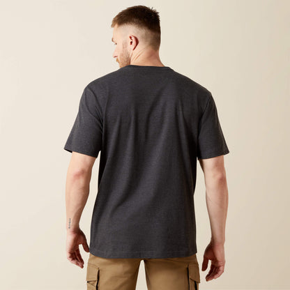 Rebar Cotton Strong Standard Pocket T-Shirt Ariat Men|Work