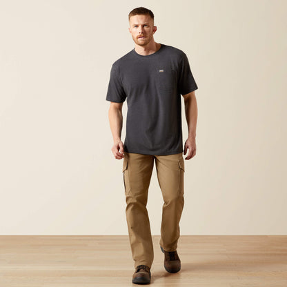 Rebar Cotton Strong Standard Pocket T-Shirt Ariat Men|Work