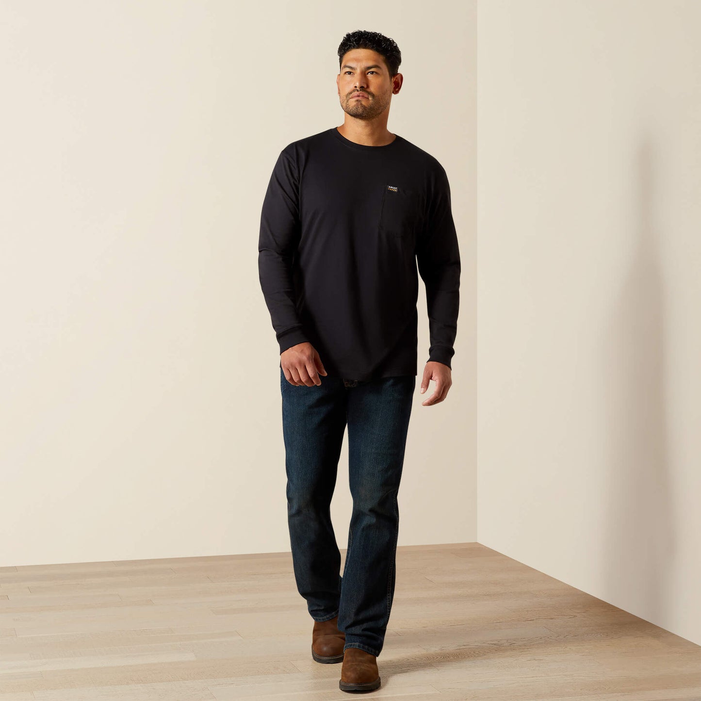 Rebar Cotton Strong Standard Pocket T-Shirt Ariat Men|Work