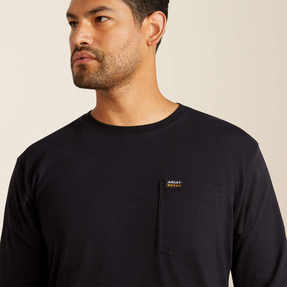 Rebar Cotton Strong Standard Pocket T-Shirt Ariat Men|Work
