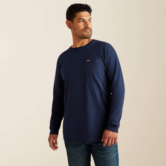 Rebar Cotton Strong Standard Pocket T-Shirt Ariat Men|Work