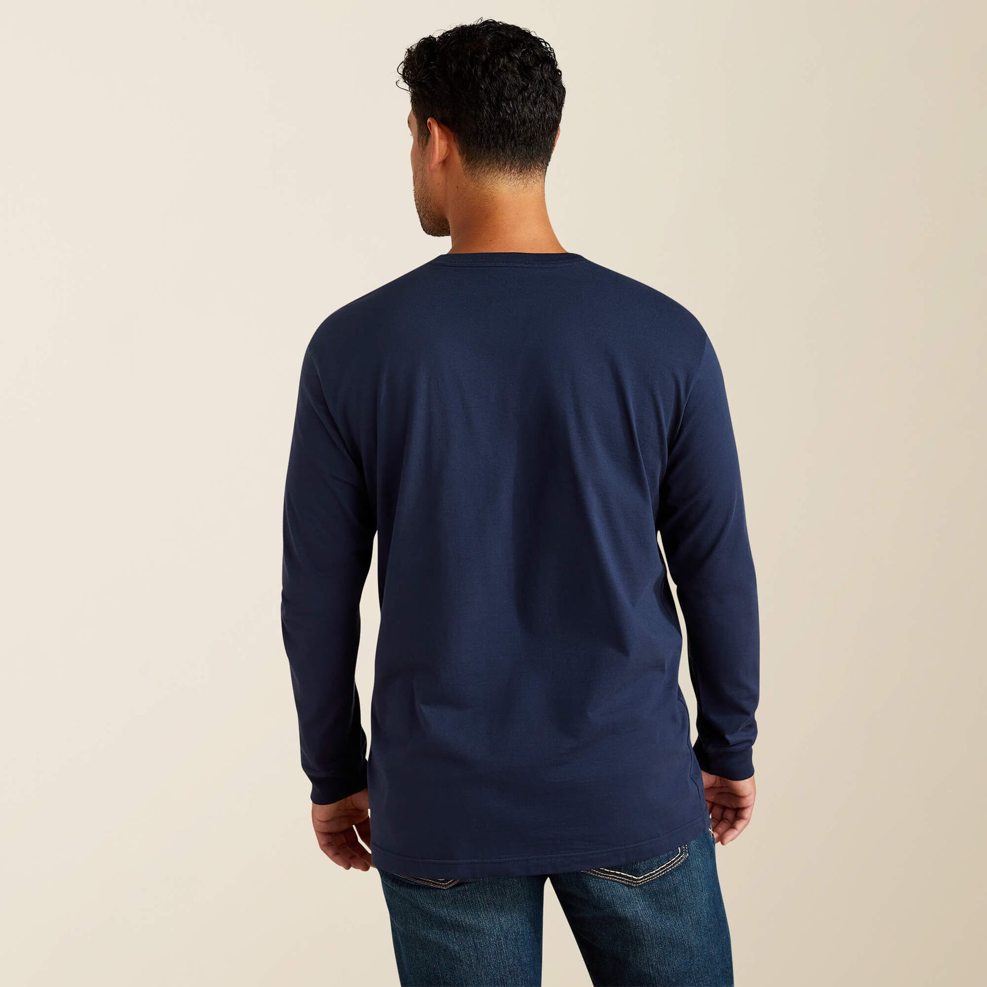 Rebar Cotton Strong Standard Pocket T-Shirt Ariat Men|Work