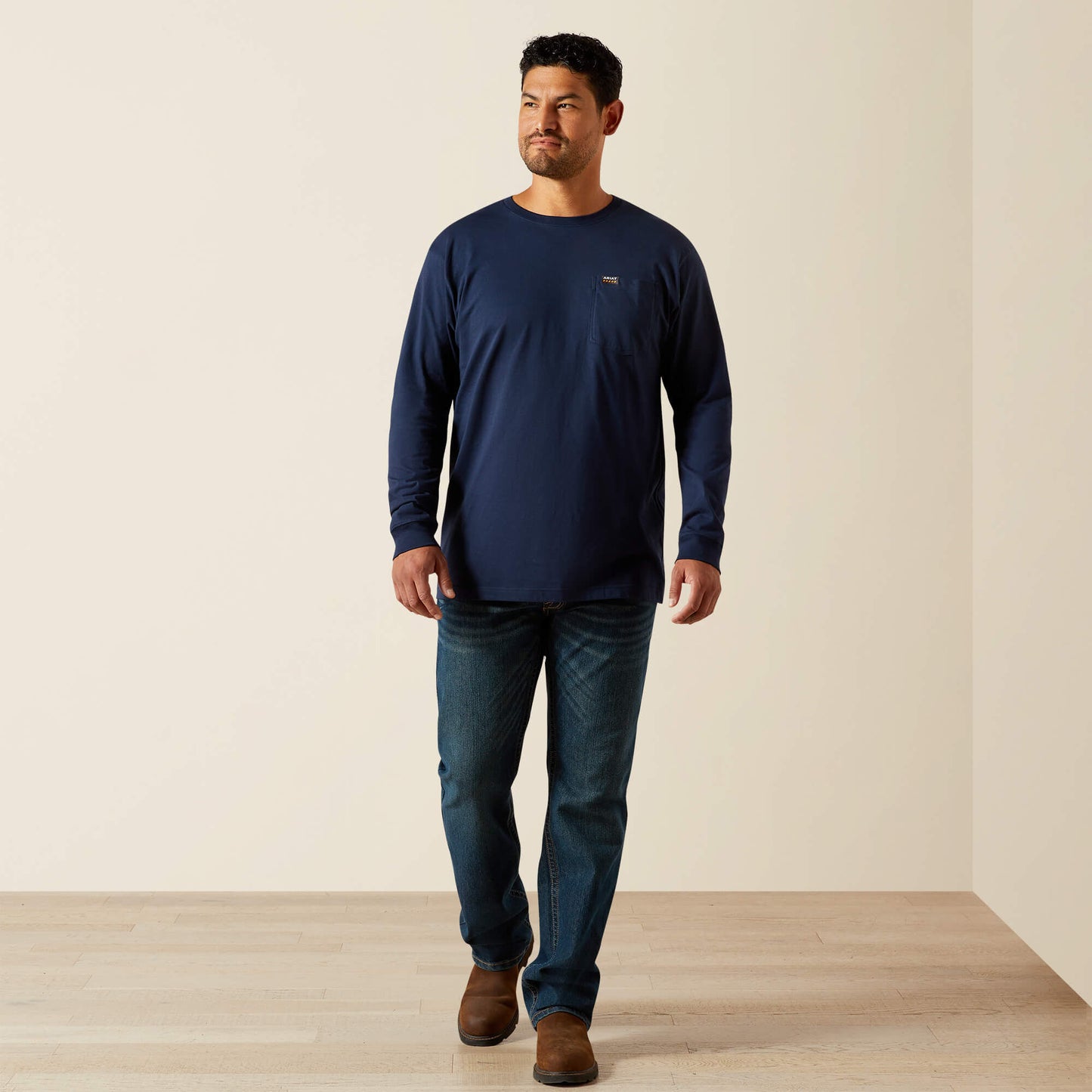 Rebar Cotton Strong Standard Pocket T-Shirt Ariat Men|Work