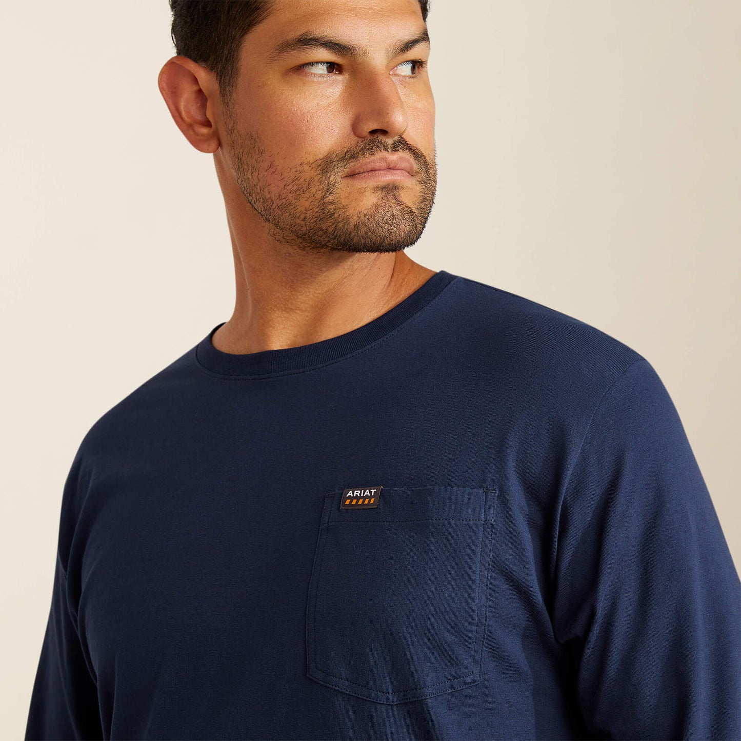Rebar Cotton Strong Standard Pocket T-Shirt Ariat Men|Work