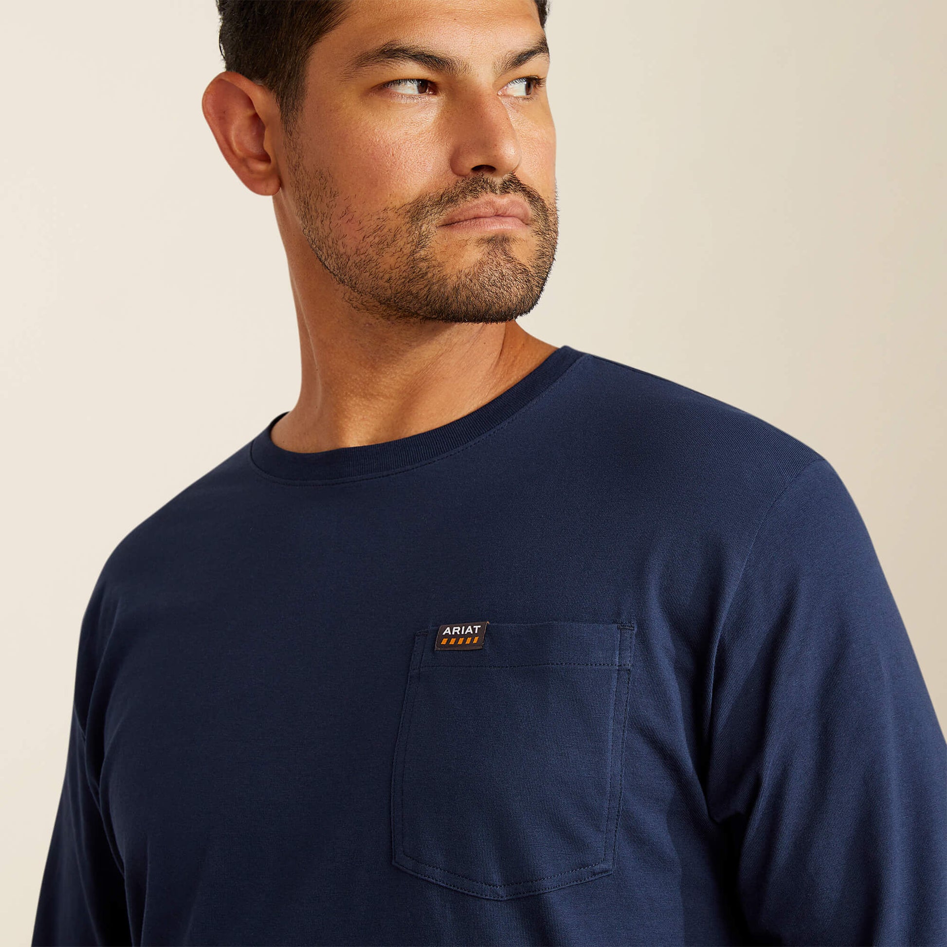 Rebar Cotton Strong Standard Pocket T-Shirt Ariat Men|Work