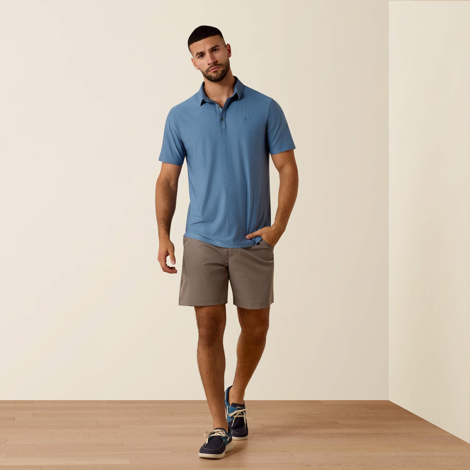Charger 2.0 Fitted Polo Ariat Men