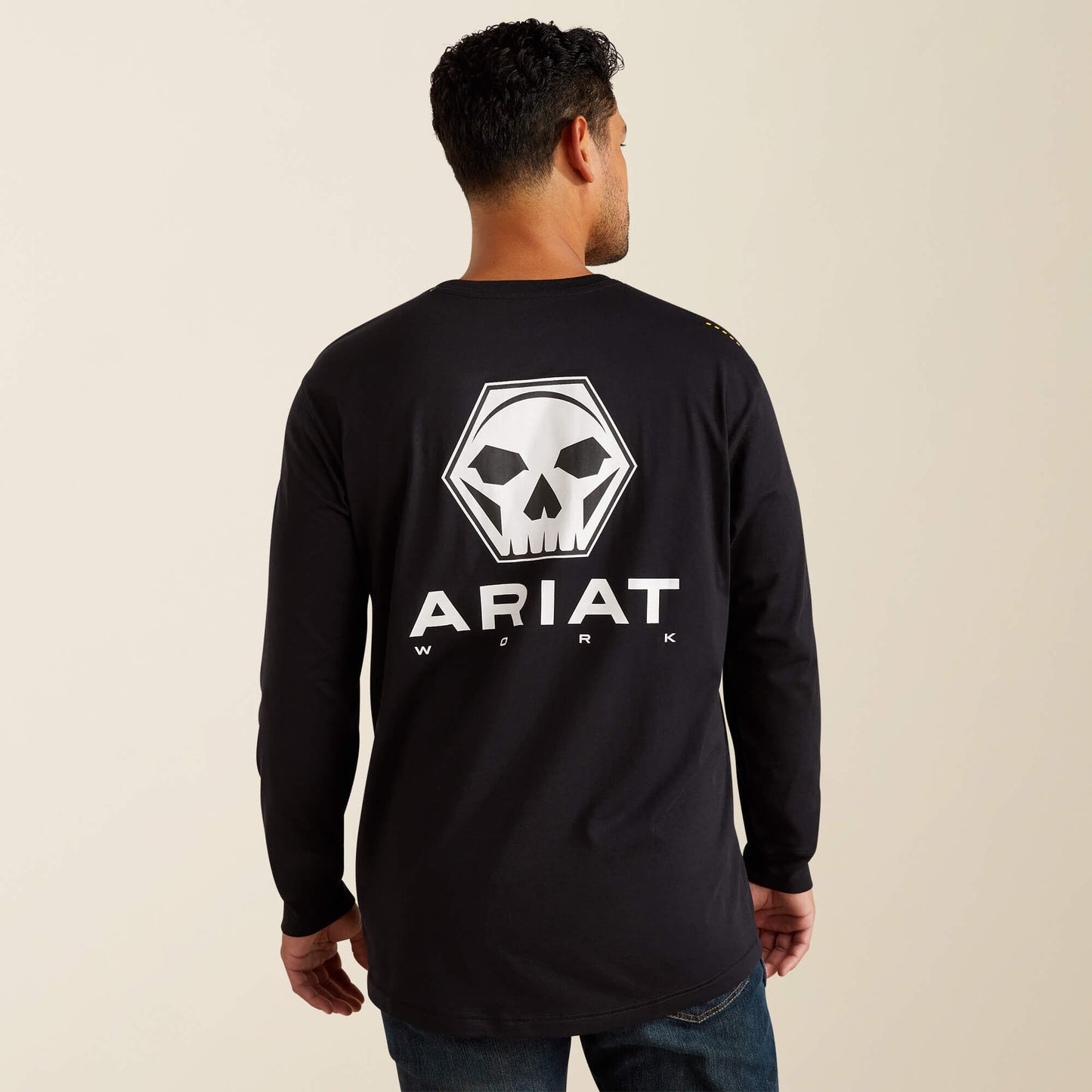 Rebar Workman Bolt Skull T-Shirt Ariat Men|Work