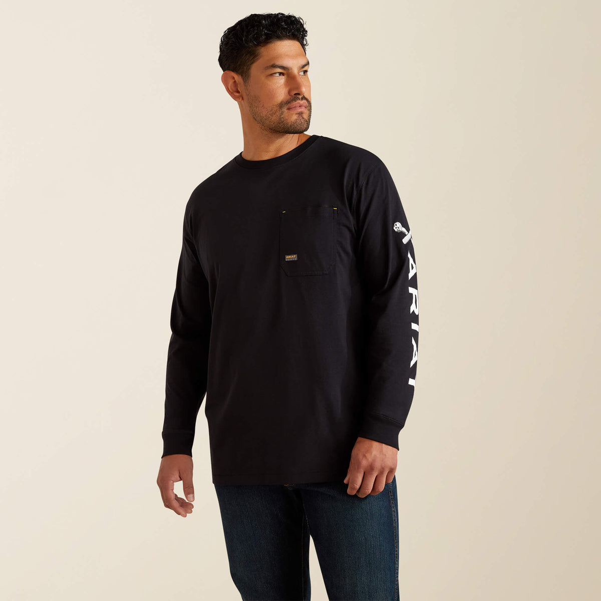 Rebar Workman Bolt Skull T-Shirt Ariat Men|Work