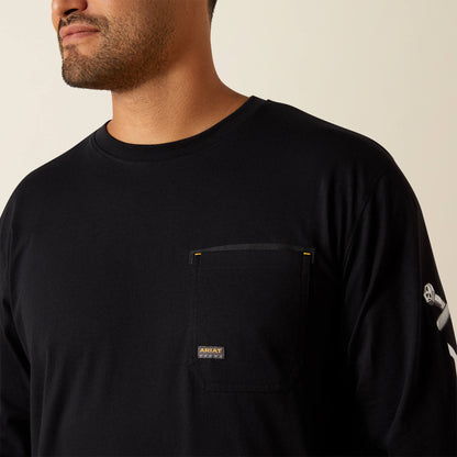 Rebar Workman Bolt Skull T-Shirt Ariat Men|Work