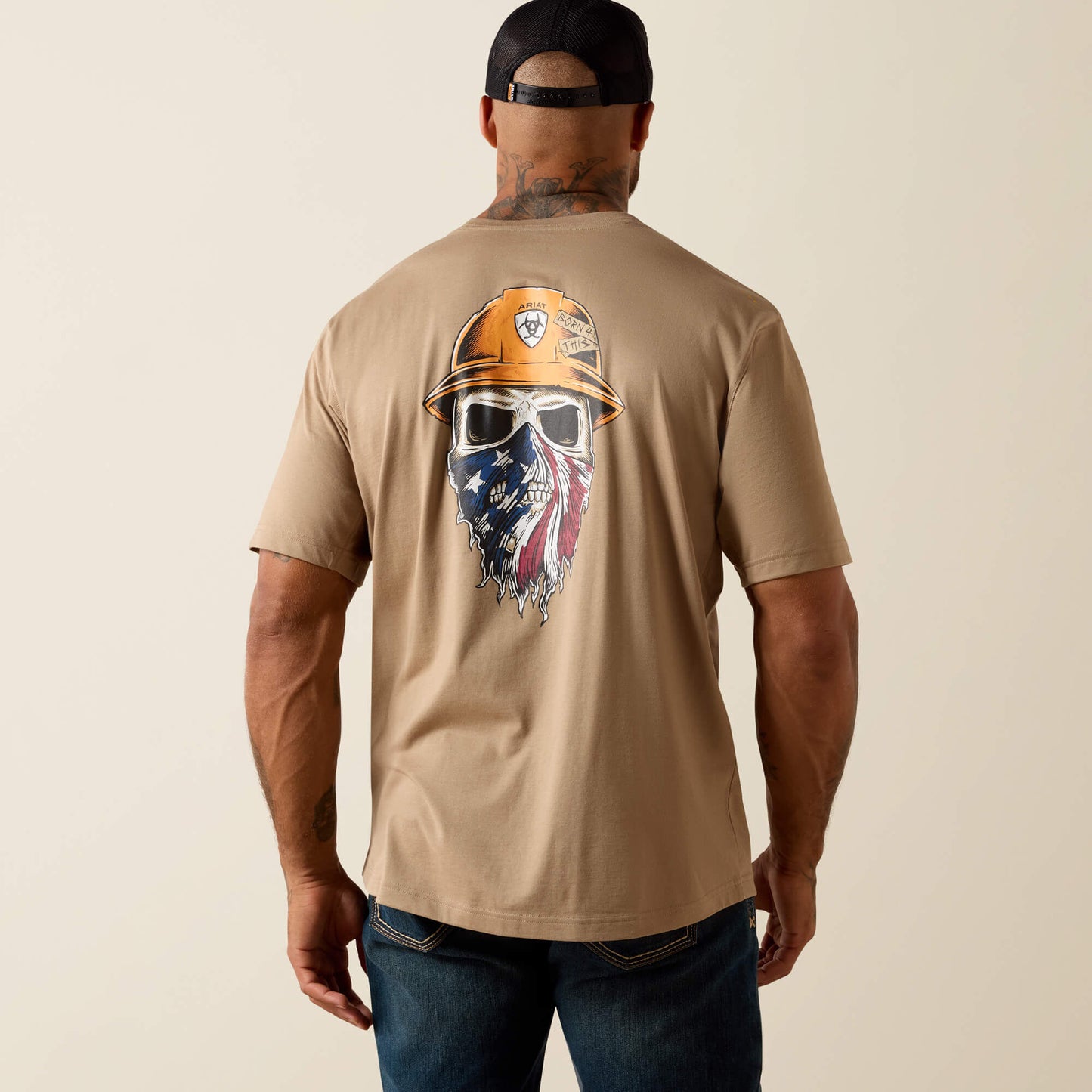 Rebar Workman Born For This T-Shirt Ariat Men|Work