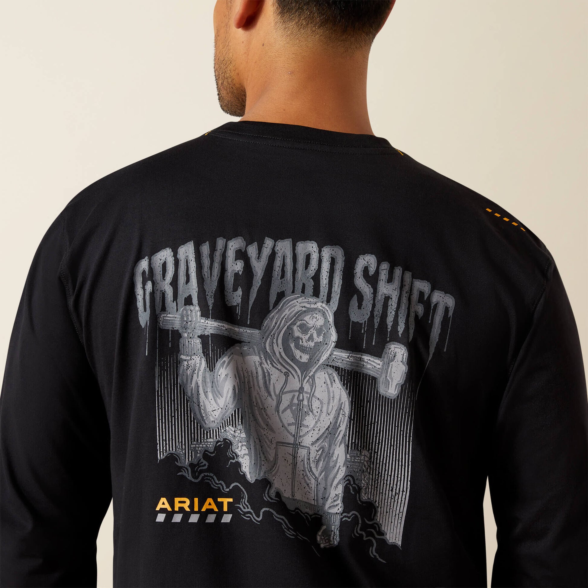 Rebar Workman Graveyard T-Shirt Ariat Men|Work