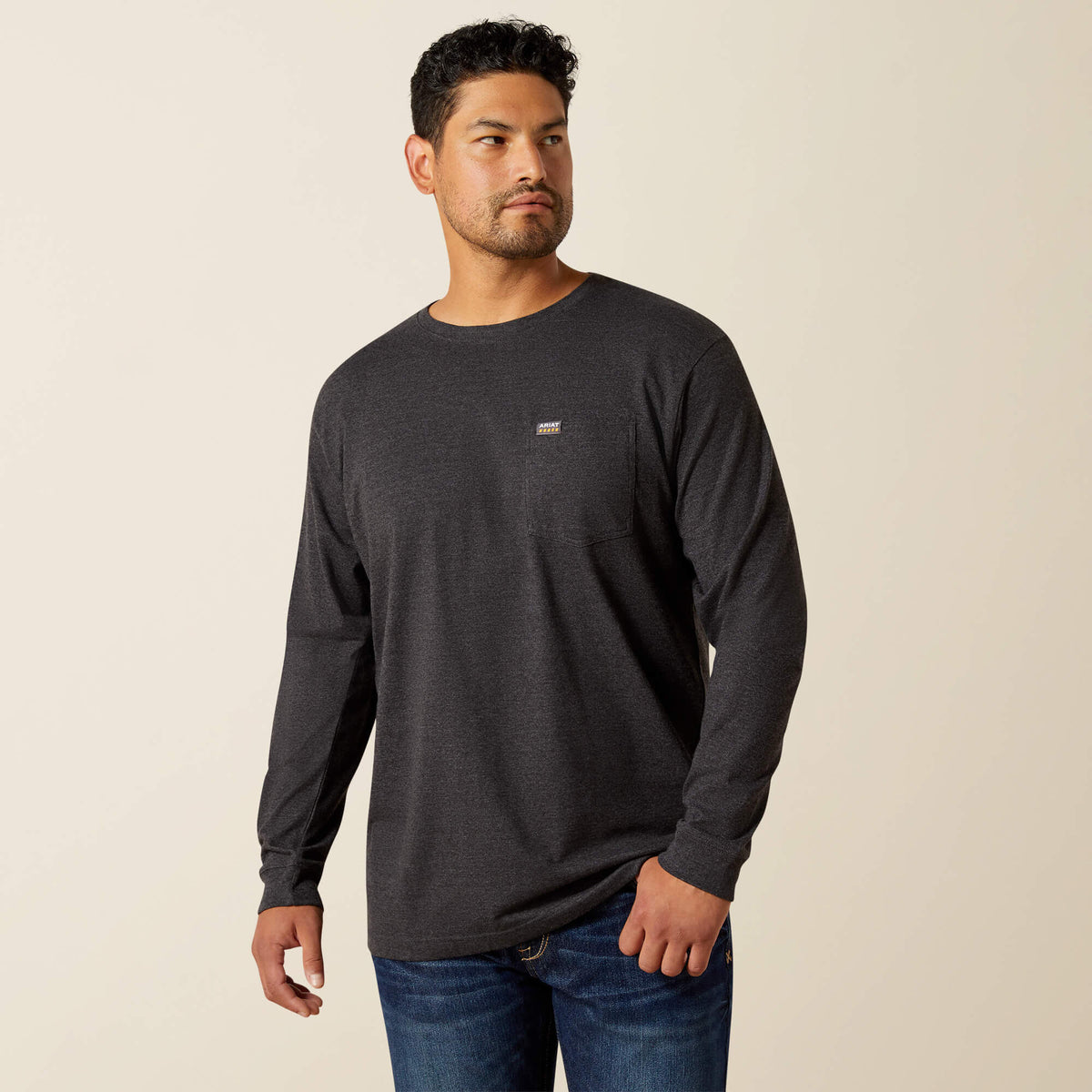 Rebar Cotton Strong Standard Pocket T-Shirt Ariat Men|Work