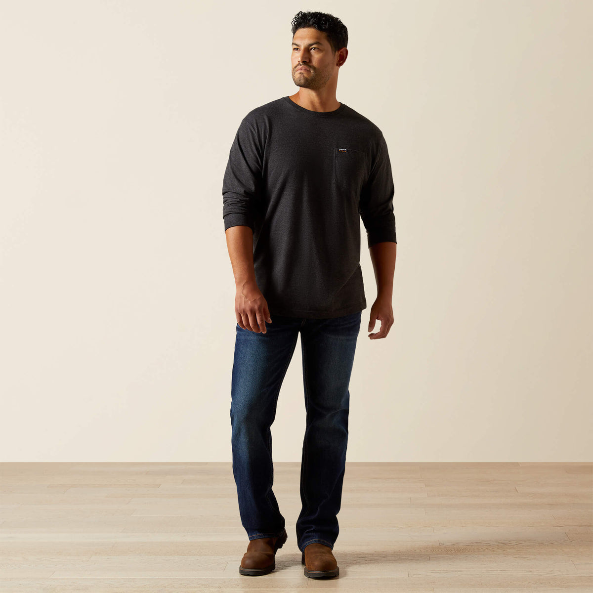 Rebar Cotton Strong Standard Pocket T-Shirt Ariat Men|Work