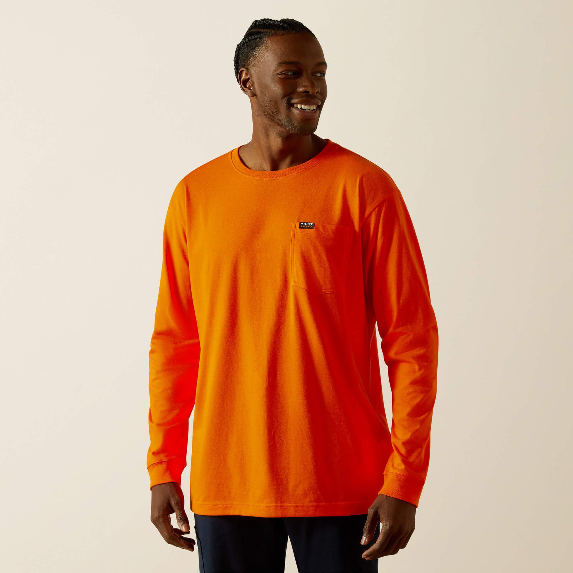 Rebar Cotton Strong Standard Pocket T-Shirt Ariat Men|Work
