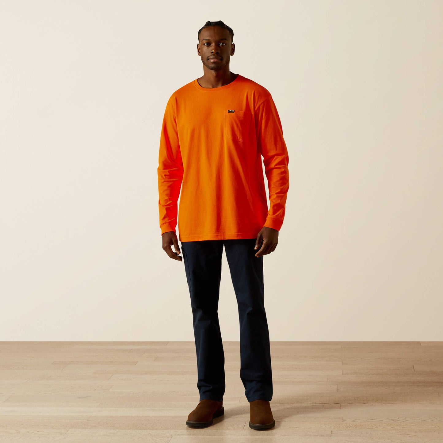 Rebar Cotton Strong Standard Pocket T-Shirt Ariat Men|Work