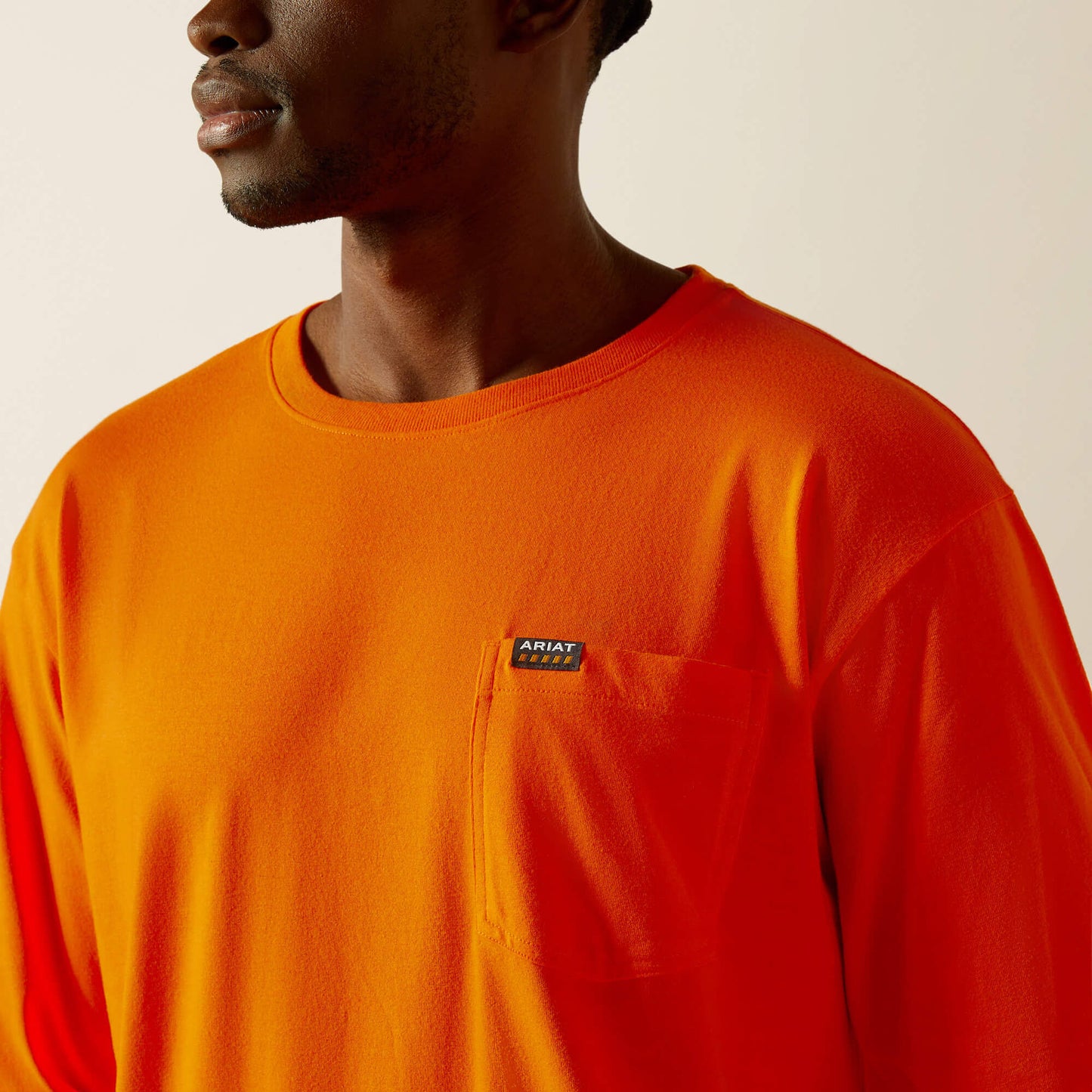 Rebar Cotton Strong Standard Pocket T-Shirt Ariat Men|Work