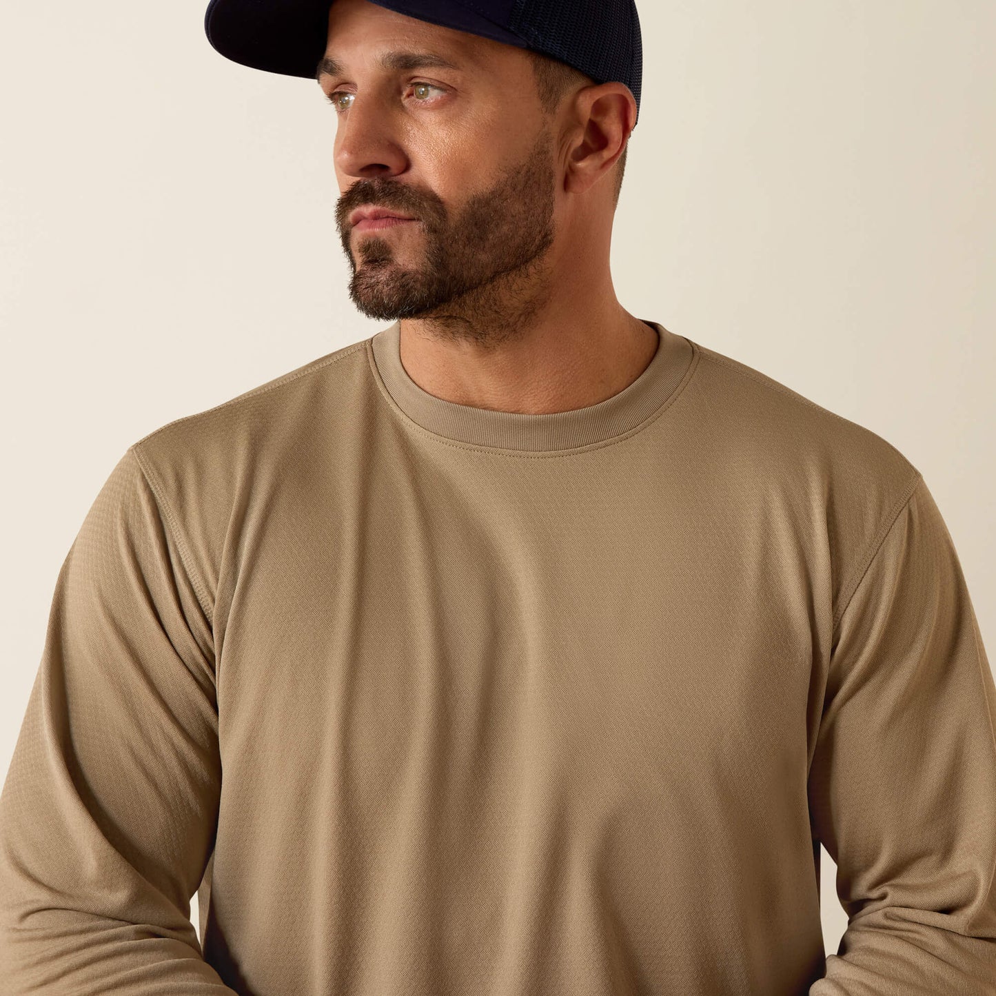 Rebar Heat Fighter Label Long Sleeve T-Shirt Ariat Men|Work