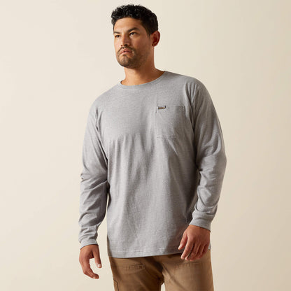 Rebar Cotton Strong Standard Pocket T-Shirt Ariat Men|Work