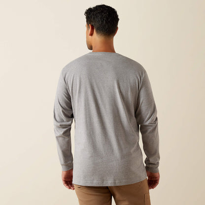 Rebar Cotton Strong Standard Pocket T-Shirt Ariat Men|Work