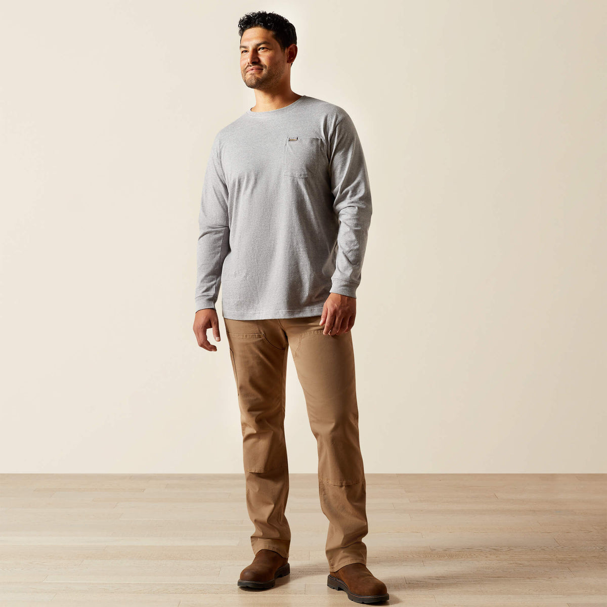 Rebar Cotton Strong Standard Pocket T-Shirt Ariat Men|Work