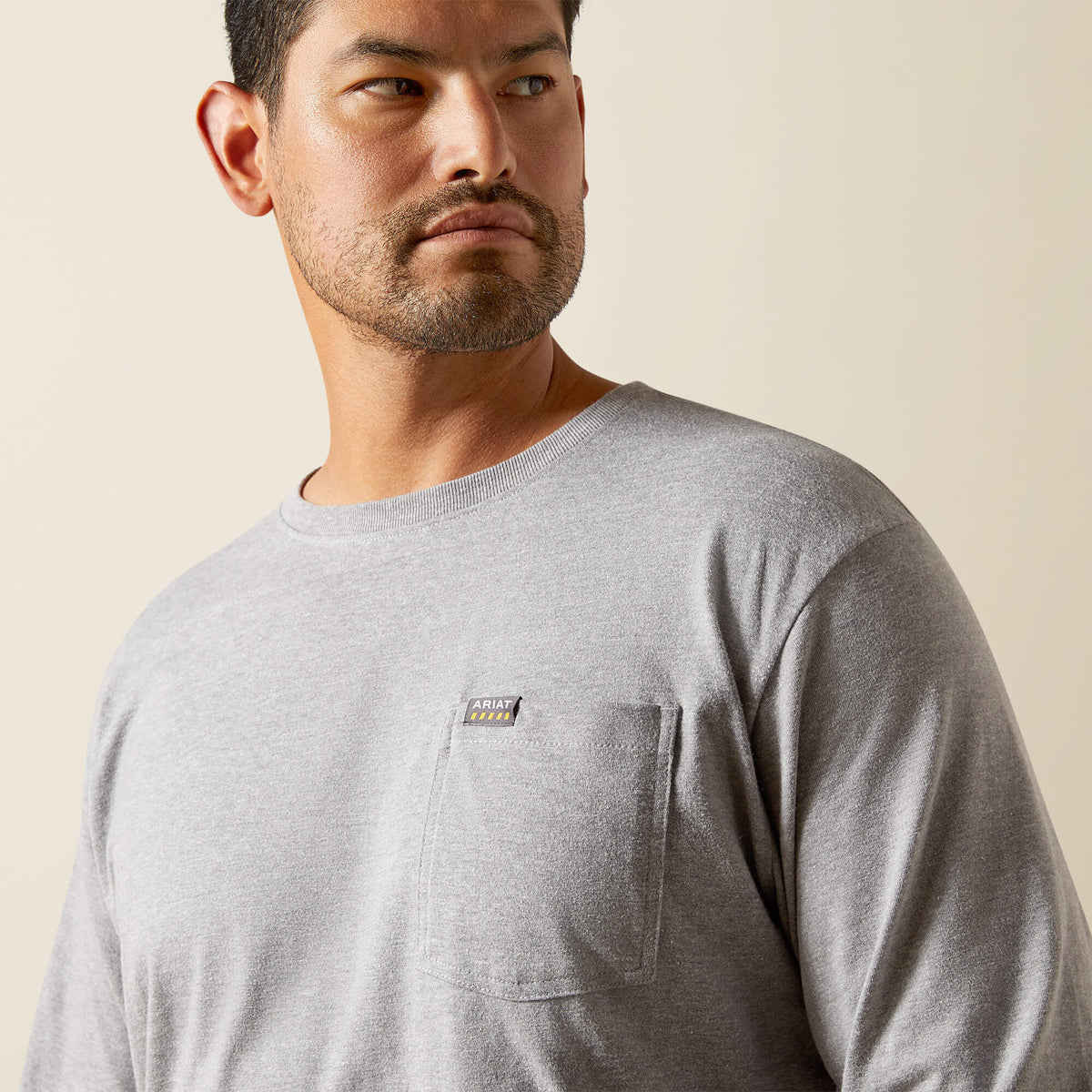 Rebar Cotton Strong Standard Pocket T-Shirt Ariat Men|Work